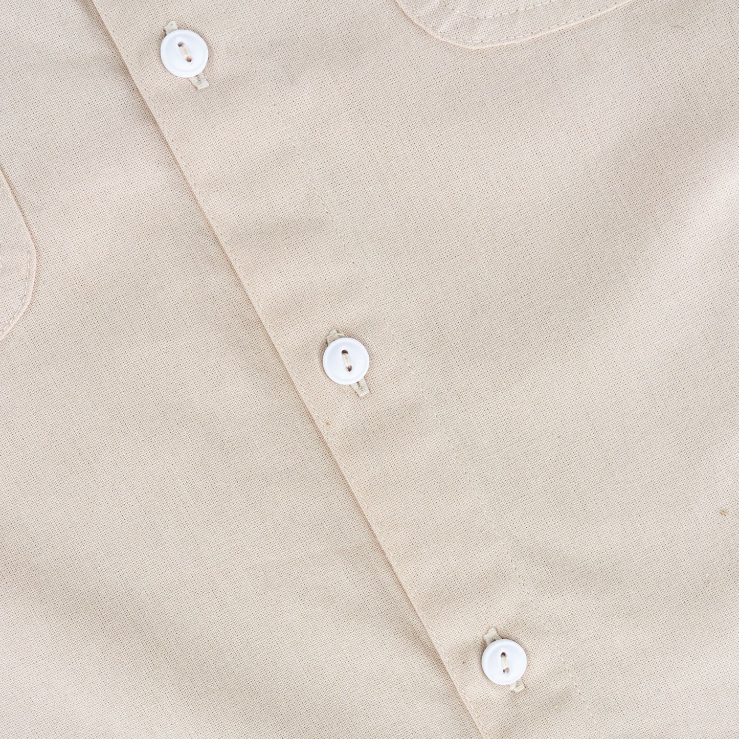 NBDN - MOSEY Linnen LS Shirt (Cream)