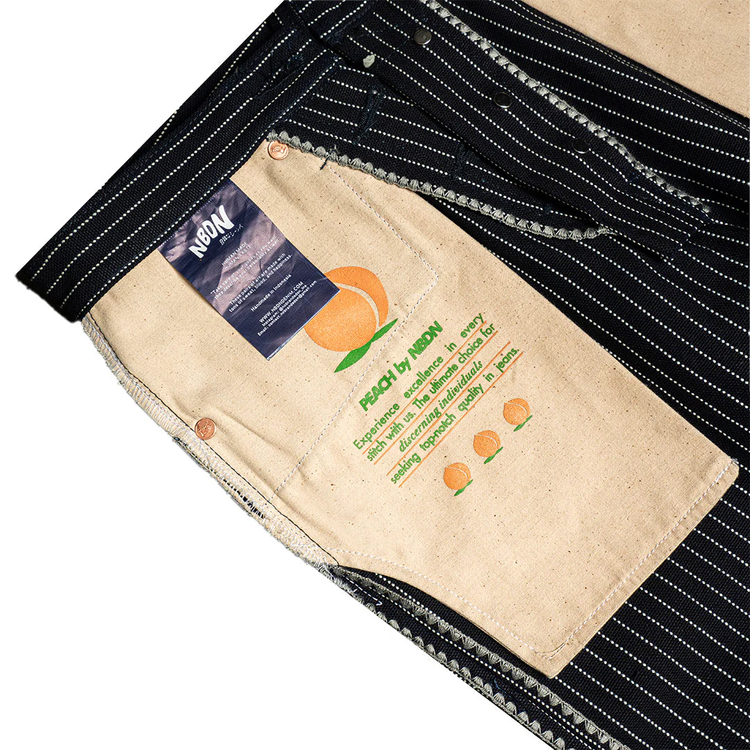 NBDN - PEACH 003 Woven Wabash 14oz