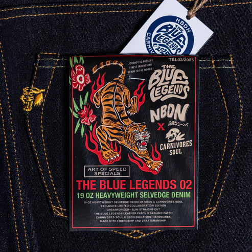 NBDN - THE BLUE LEGENDS 02 (TBL 02) NBDN x Carnivores Soul Collaboration vol.3
