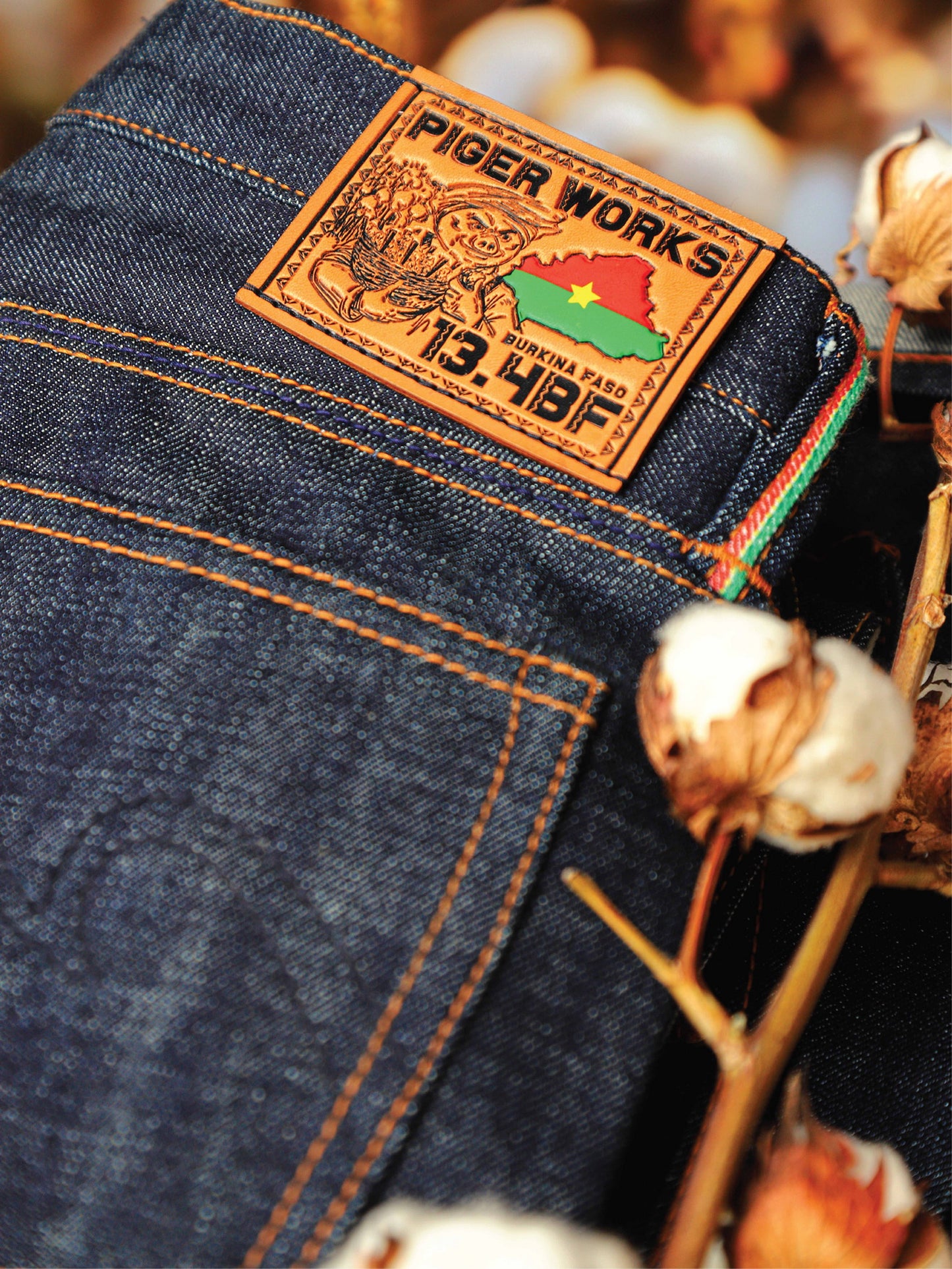 Piger Works - 13.4Oz Burkina Faso Cotton