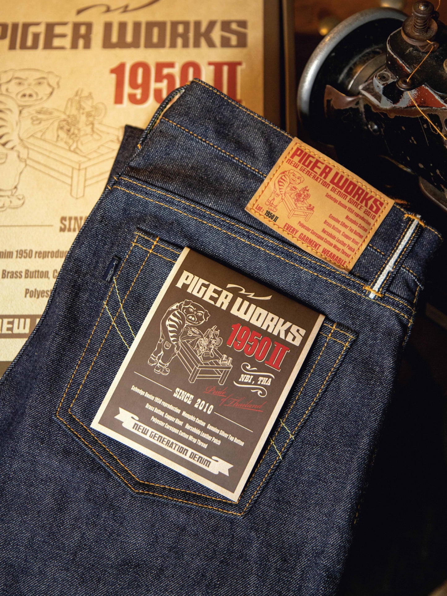 Piger Works - 1950s Reproduction Generation II 14.5 Oz