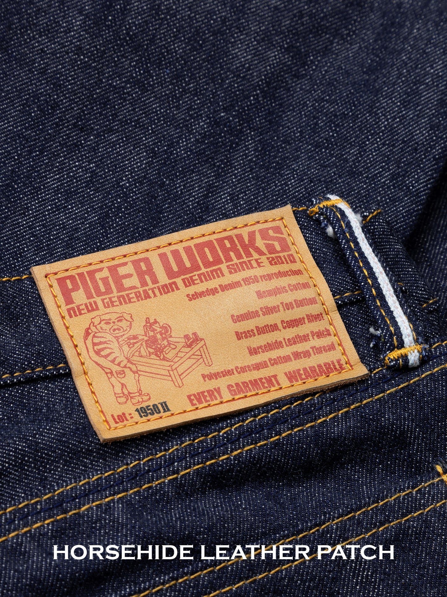 Piger Works - 1950s Reproduction Generation II 14.5 Oz