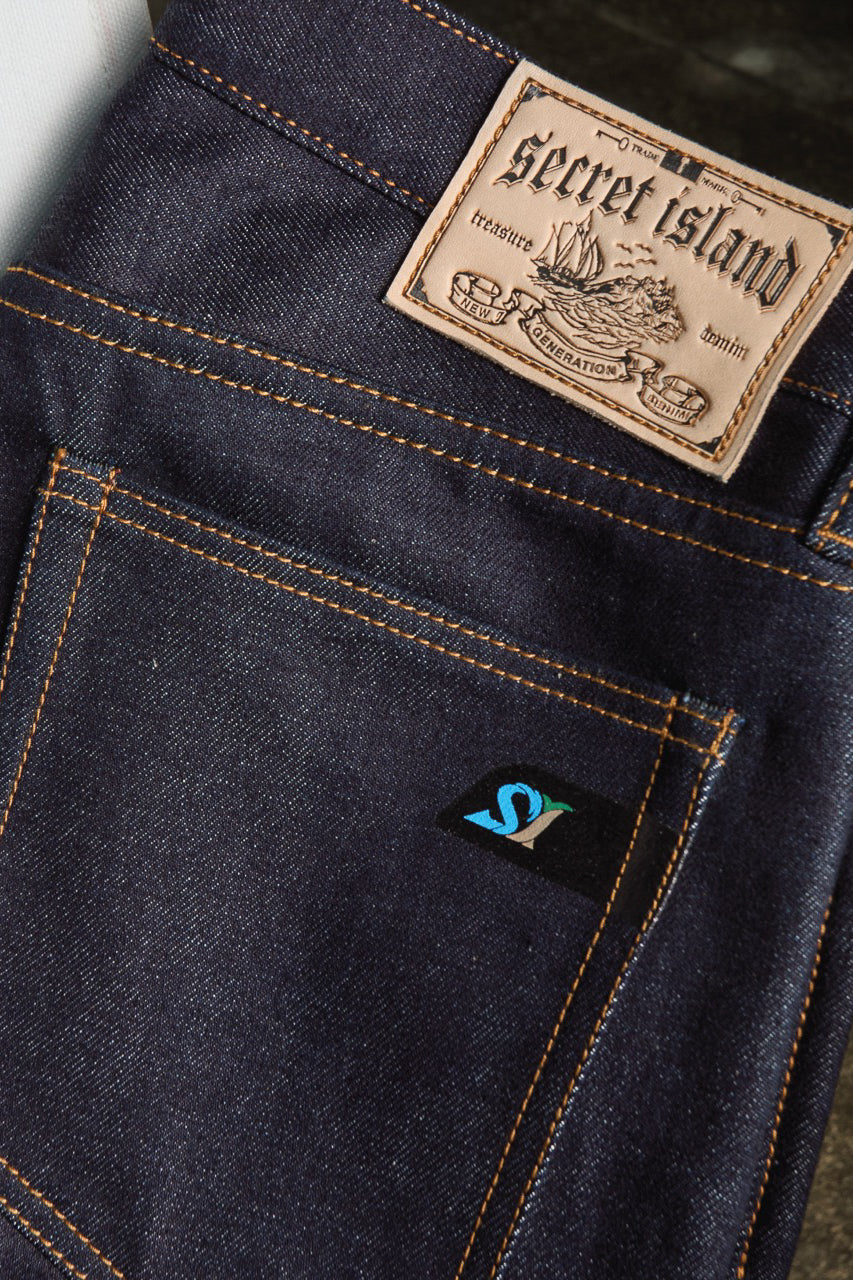 Secret Island - Indigo Selvedge 15.5 Oz