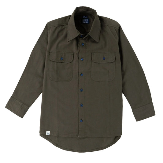 NBDN - MOSEY Linnen LS Shirt (Olive)