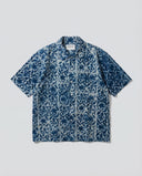 MRW Block Print Shirt - Pomegranate
